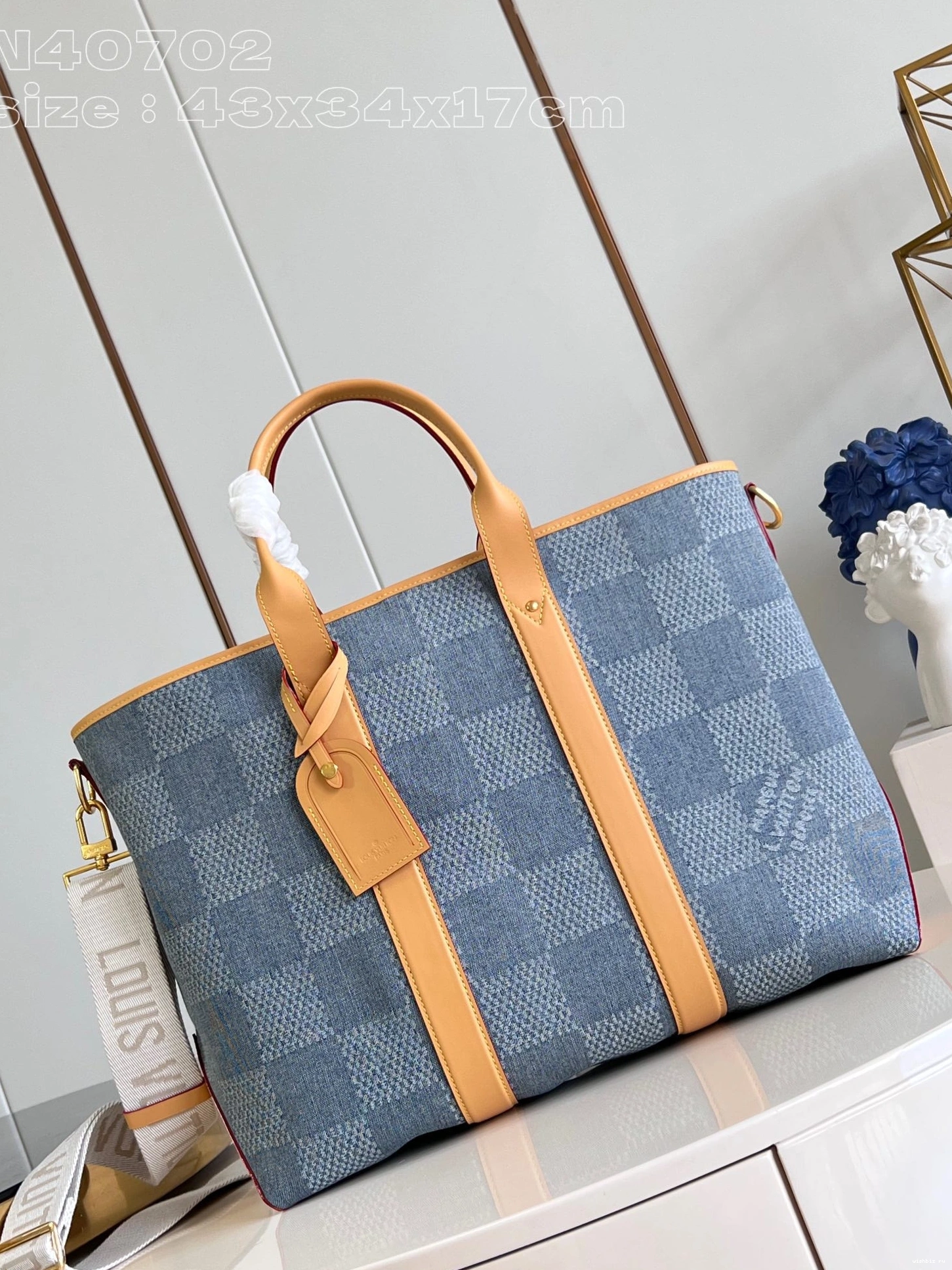 WIS VUITTON LOUIS Tote-43*34*17.5CM Weekend 0807